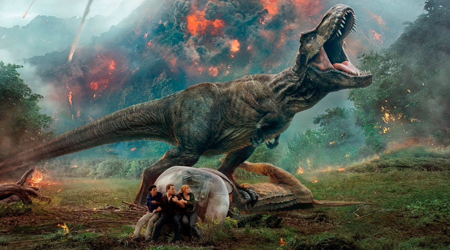 “Jurassic World: Reino Ameaçado” já é sucesso nos cinemas brasileiros