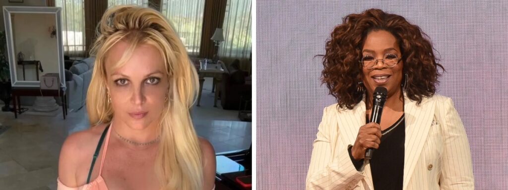 Britney Spears e Oprah Winfrey