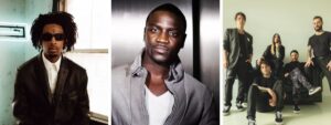 Akon, 21 Savage e NX Zero