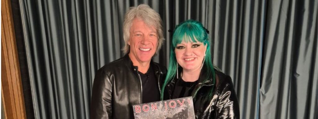 Bon Jovi e Karina Andrade