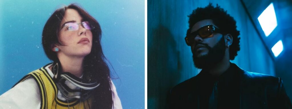 Billie Eilish e The Weeknd