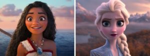 Moana 2 e Frozen