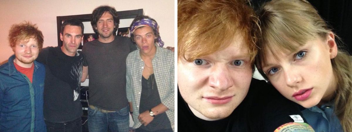 Ed Sheeran, Harry Styles e Taylor Swift