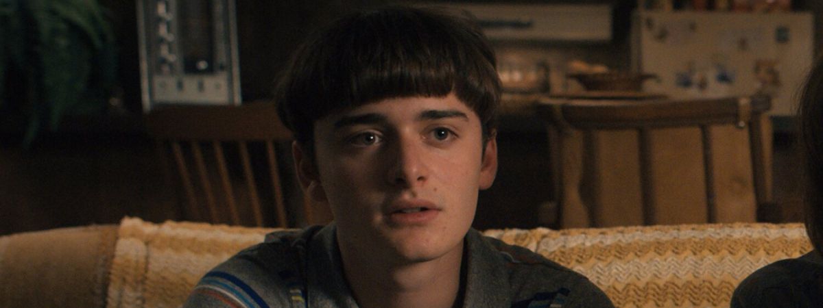 Noah Schnapp em "Stranger Things"