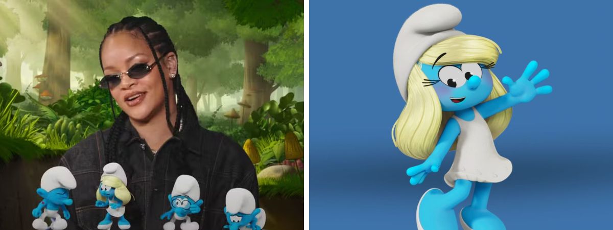 RIhanna e Smurfs