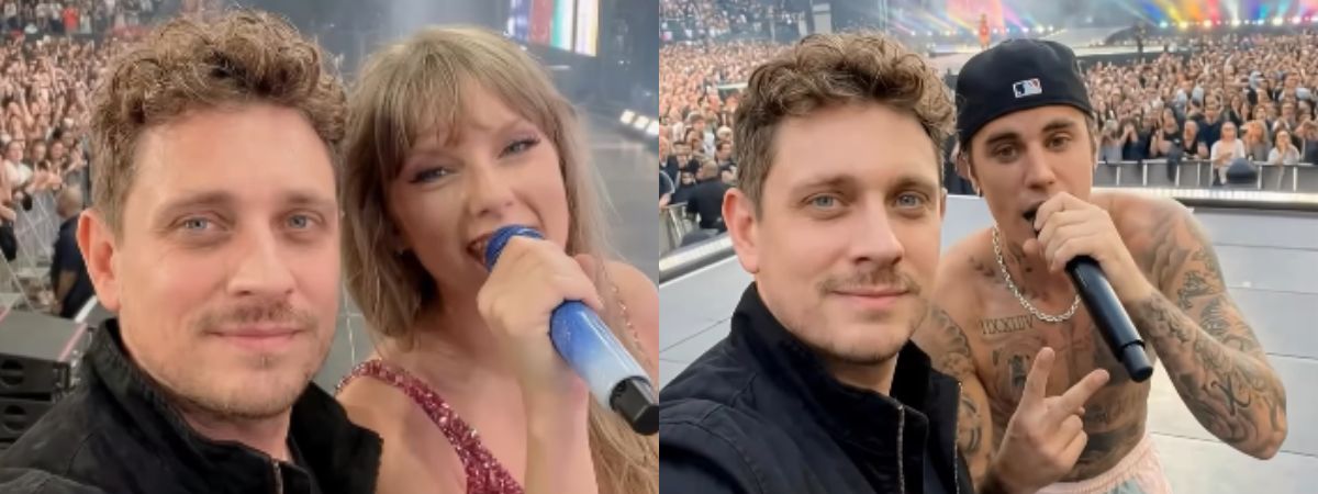 Selfie com Taylor Swift no palco: vídeo viraliza na web com tecnologia de Inteligência Artificial - Rádio Mix FM 1 molde Site 2025 12 26T172803.539
