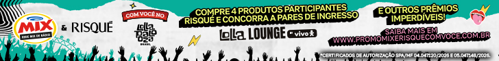 Mix e Risqué no Lollapalooza